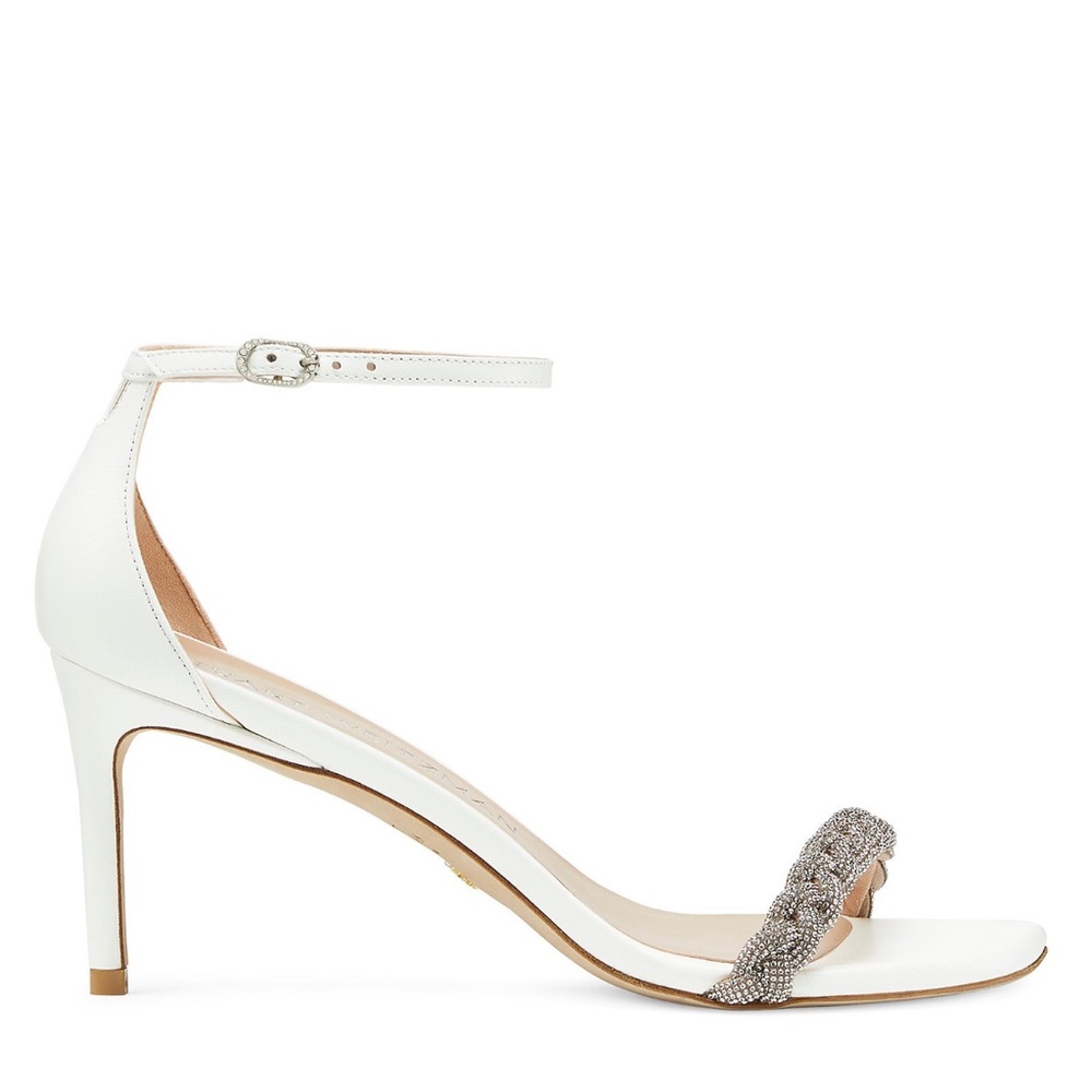 Stuart Weitzman Nudistcurve 100 Highshine Sandal